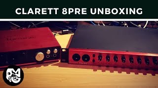 Unboxing amp Review  Focusrite Clarett 8Pre  Hip Hop x LoFi Producer View [upl. by Enajiram]