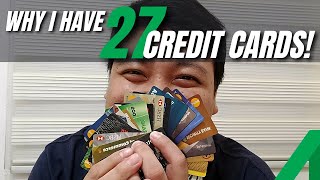 Why I Have 27 Credit Cards My Credit Card Journey [upl. by Nnaynaffit]