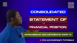 CONSOLIDATED STATEMENT OF FINANCIAL POSITION PART 5  INTRAGROUP ADJUSTMENTS [upl. by Yesnyl845]