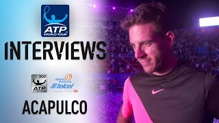 Del Potro Hoists Title No 21 In Acapulco 2018 [upl. by Alyam912]