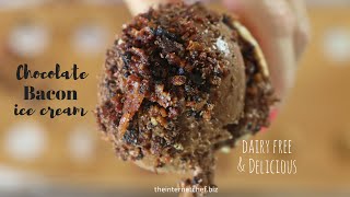 How To Make Chocolate amp Bacon Ice Cream [upl. by Salomi]