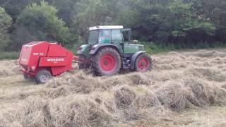 Fendt farmer 310 i welger rp 12 [upl. by Nywde]