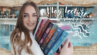 VLOG LECTURE  7 JOURS 7 LIVRES BOOKHAUL amp UNBOXING 📚 [upl. by Hey121]