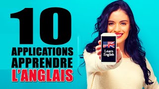 Les 10 Meilleures Applications pour APPRENDRE LANGLAIS [upl. by Nollat]