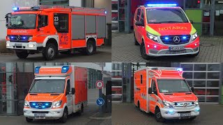 Gruß Pressluft Wachbesetzung Einsatzfahrten Feuer  und Rettungsdienst Langenfeld [upl. by Dacey189]