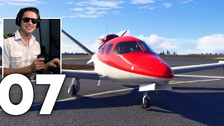 Buying My First Private Jet  MS Flight Simulator 2024 Career Mode  Part 7 [upl. by Bogosian]