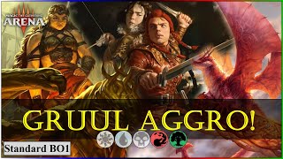 New GRUUL AGGRO in Crimson Vow Standard  MTG Arena  MTG Arena Gameplay [upl. by Valley]