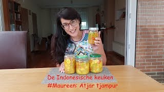 De Indonesische keuken Maureen Atjar Tjampur [upl. by Ilse306]