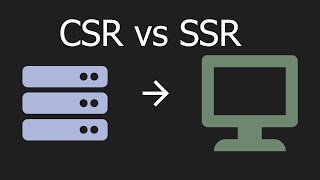 SSR Server Side Rendering vs CSR Client Side Rendering  How it works [upl. by Laniger179]