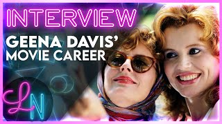 Geena Davis Career Interview Thelma and Louise The Fly Beetlejuice and More [upl. by Jankell211]