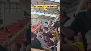 Jack CooperLove equalises for Burton away at Rotherham football bafc rufc HIGHLIGHTS goals [upl. by Sharia]