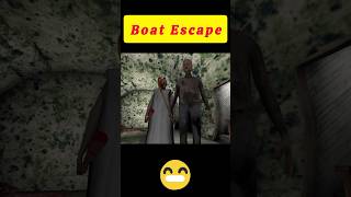 😱Granny Chapter 2 Boat Escape🥶 granny granny2 shorts edit fyp grannygame gaming horrorgaming [upl. by Othelia858]