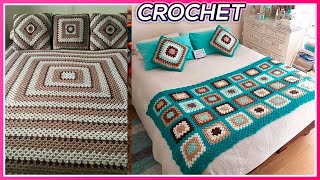 Edredones tejidos a crochet faciles de hacer [upl. by Walliw39]