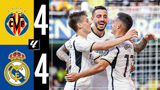 Villarreal 44 Real Madrid  HIGHLIGHTS  LaLiga 202324 [upl. by Manuela]