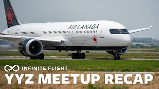 Infinite Flight YYZ Meetup Recap [upl. by Aretha165]