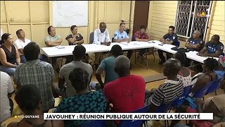 Javouhey  réunion publique autour de la sécurité [upl. by Ibbetson752]