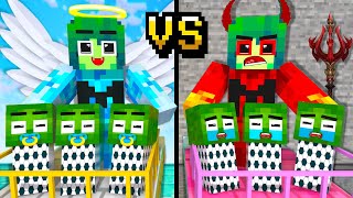 Monster School  Zombie x Squid Game WHO IS GOOD MOM  Minecraft Animation [upl. by Eugine805]