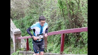 Trail de lEstuaire 2 018 montée des marches à Houlgate [upl. by Amled]