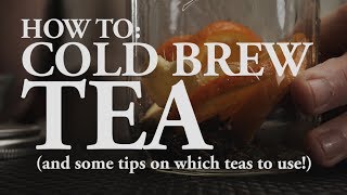 How To Cold Brew Tea [upl. by Sirovaj447]