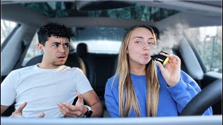 VAPE PRANK ON BOYFRIEND BAD IDEA [upl. by Shalne415]