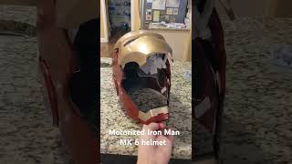 Motorized Iron man helmet 3d printed [upl. by Dupuis]