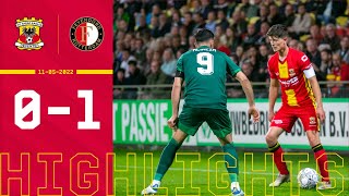 Samenvatting Go Ahead Eagles  Feyenoord 20212022 [upl. by Levina416]