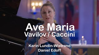 Ave Maria av VavilovCaccini  Karin LundinWistrand och Daniel Edoff  Norrtälje kyrka [upl. by Ramsey]