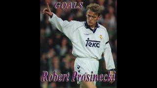 Robert ProsineckiGoalsGolesReal Madrid C F 1991199219931994 [upl. by Leasa]