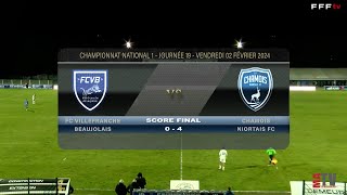 Foot  FCVB vs NIORT FC  02022024 [upl. by Clementas]