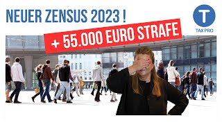 Neuer Zensus Dezember 2023 Mit 55000 Euro Strafe [upl. by Assinna566]