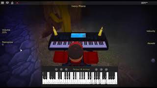 Ls Theme  Death Note by Yoshihisa Hirano on a ROBLOX piano Revamped [upl. by Eigna]