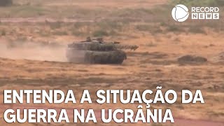 Entenda a atual situação da guerra na Ucrânia [upl. by Leitnahs]