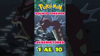 ✨ SUSCRIPTORES y su equipo POKÉMON  JEREMY de COSTA RICA [upl. by Heloise]