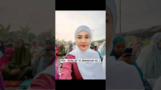 POV  MUALLAF DI RAMADHAN KE 3 muallaf ramadhan idulfitri islam hijab istiqomah pov viral [upl. by Sara-Ann]