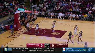 HIGHLIGHTS Womens Basketball vs Texas AampM — 1319 [upl. by Triny]