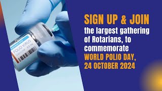 World Polio Day on 24 Oct 2024 [upl. by Schultz]