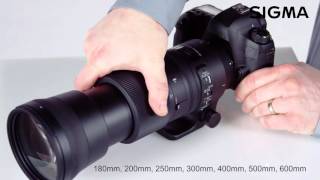 Sigma 150600mm F563 DG OS HSM Contemporary Lens [upl. by Xylon]