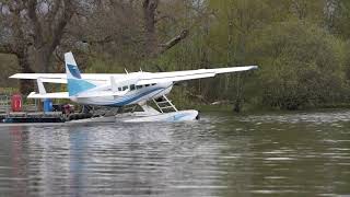 Seaplane takeoff [upl. by Hoj]