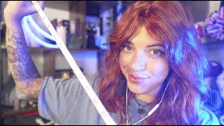 ASMR  Overly REPEATED Measuring You [upl. by Necyla]