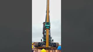 20 ft Diameter Rock Coring crane construction building shorts [upl. by Hsiri]