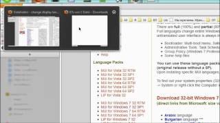 Vistalizator Смена языка в Windows 7 и Vista [upl. by Pappas]