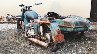 Full Restoration 60 Years Old Ruined Classic Motorcycle [upl. by Childers]