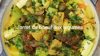 Jarret de Bœuf aux Légumes  Un Mijoté Incontournable pour nourrir toute la famille🥰 [upl. by Ecnatsnoc225]