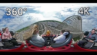 Cú Chulainn 360° onride 4K POV Tayto Park Cu Chulainn Emerald Park [upl. by Ahsataj]