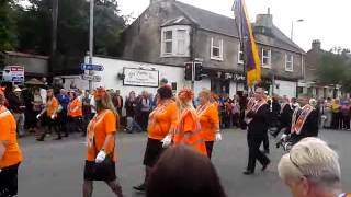 Ayrshire Orange Walk 2012  Kilwinning 14 [upl. by Llewop764]