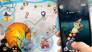 Pokemon GO ¡NUEVO NEWGps Joystick VER Y CAPTURAR TODOS LOS POKEMON GEN 3 ESPECIAL HALLOWEEN 2017 [upl. by Sekoorb618]