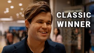 Magnus Carlsen Wins the GRENKE Chess Classic 2024 [upl. by Leuams]