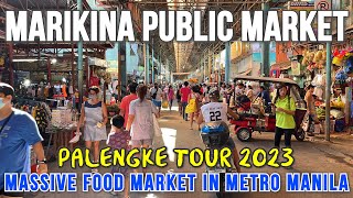 MARIKINA PUBLIC MARKET  2023 PALENGKE TOUR at the MASSIVE FOOD MARKET in Metro Manila Philippines [upl. by Dinnie]