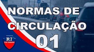 REGRAS DE CIRCULAÇÃO CLASSIFICAÇÃO DAS VIAS [upl. by Ettenim]