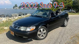 2002 Saab 93 SE Convertible Startup Walkaround Test Drive amp Full Tour [upl. by Tap]